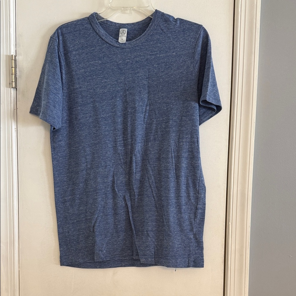 Alternative Heathered Blue Short Sleeve Tee